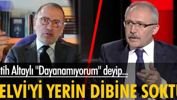 Habertürk yazarı Fatih Altaylı, Hürriyet yazarı Abdulkadir Selvi'ye ağır ifadelerle yüklendi