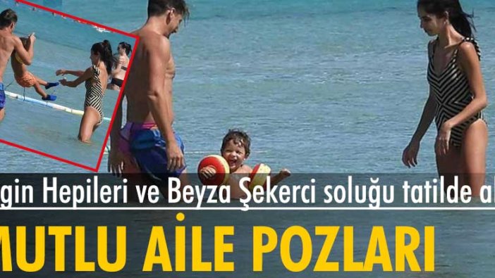 Dizi sezonun bitmesiyle Engin Hepileri ve Beyza Şekerci soluğu tatilde aldı. Oğulları ile verdikleri mutlu aile pozları maşallah dedirtti