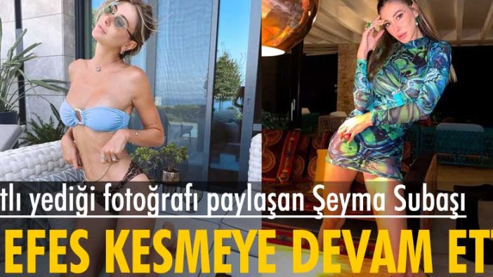 Mısırlı sevgilisi ile tatil yapmaya doyamadan Şeyma Subaşı tatlı yediği fotoğrafını paylaştı, olay oldu