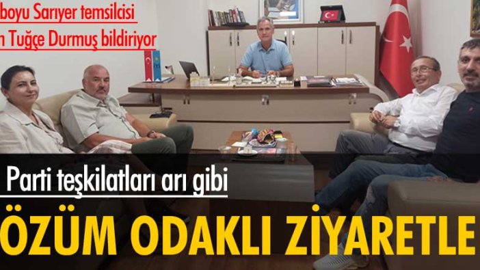 İYİ Parti teşkilatları arı gibi! Çözüm odaklı ziyaretler