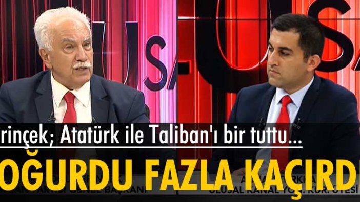 Vatan Partisi Genel Başkanı Doğu Perinçek'in, Atatürk ve Taliban kıyaslaması sosyal medyada olay oldu!