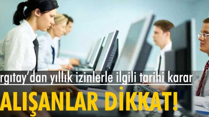 Cumartesi günleri yıllık izinden sayılır mı?