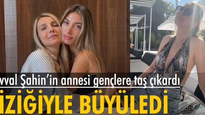 Şevval Şahin'in annesi fit vücüdu ile görenleri kendine hayran bıraktı