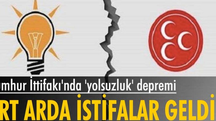 Çorum İskilip'te Cumhur İttifakı'nda 'yolsuzluk' depremi