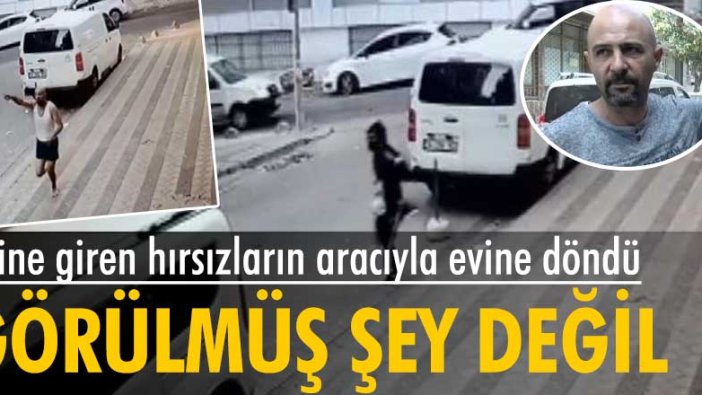 Görülmüş şey değil! İstanbul'da Serkan İlhan, evine giren hırsızların aracıyla evine döndü