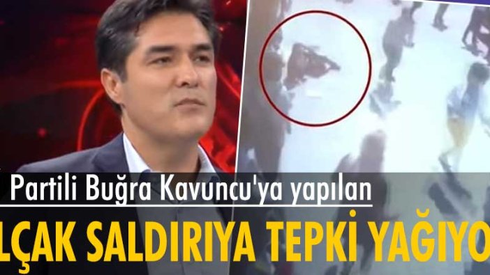 Buğra Kavuncu'ya yönelik alçak saldırıya tepki yağıyor