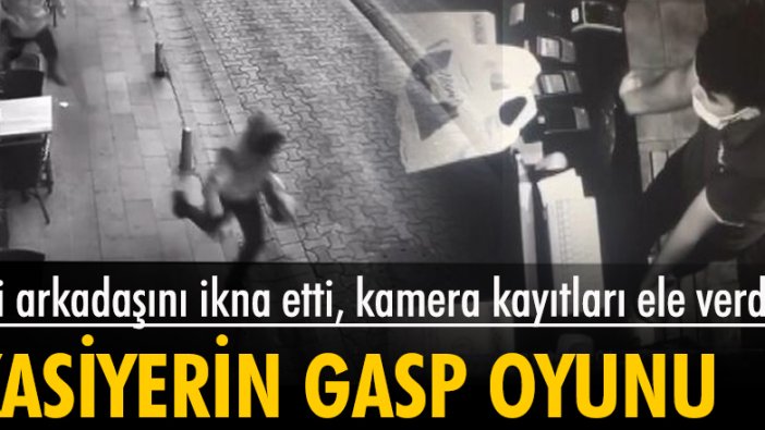 Kasiyerin gasp oyunu ortaya çıktı