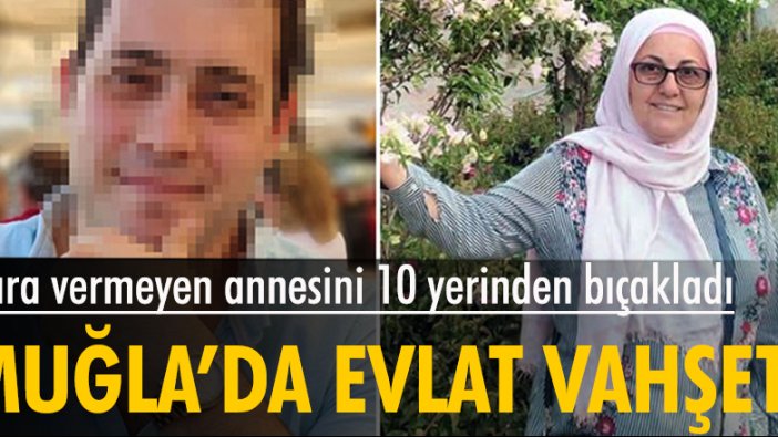 Para vermeyen annesini 10 yerinden bıçaklayıp öldürdü