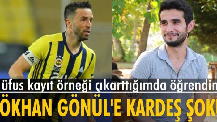 Can Gönül isimli genç ünlü futbolcu Gökhan Gönül ile kardeş olduklarını iddia etti