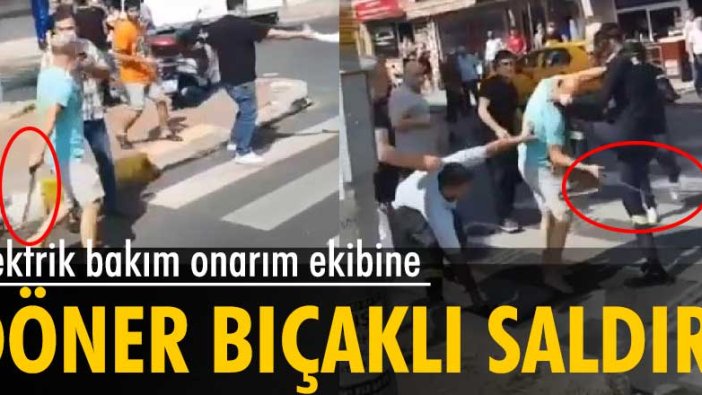 İstanbul Sarıyer'de elektrik bakım onarım ekibine döner bıçaklı saldırı