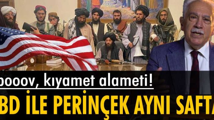 ABD ile Perinçek Taliban'ı terör örgütü olarak görmüyor