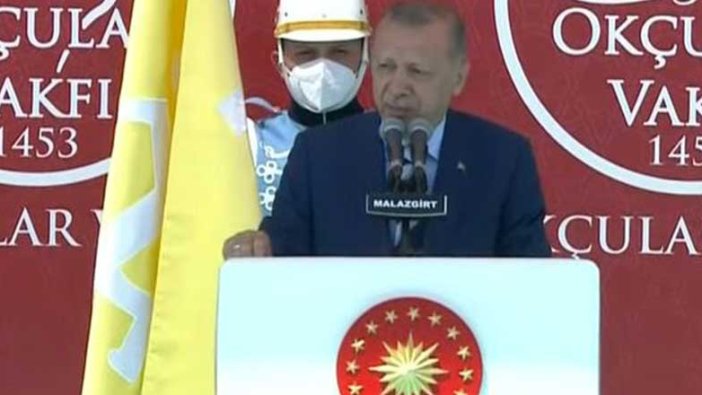 Cumhurbaşkanı Recep Tayyip Erdoğan, Malazgirt Fetih Programı'nda konuştu