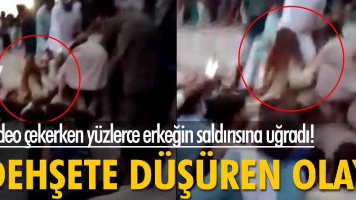 TikTok videosu çeken kadın, yüzlerce erkeğin tacizine urğadı!