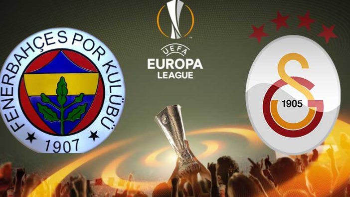 Fenerbahçe ve Galatasaray'ın rakipleri belli oluyor