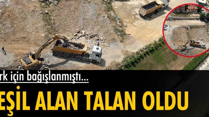 Kadıköy - Fikirtepe'de park alanı olarak tasarlanan arazi rant alanı oldu