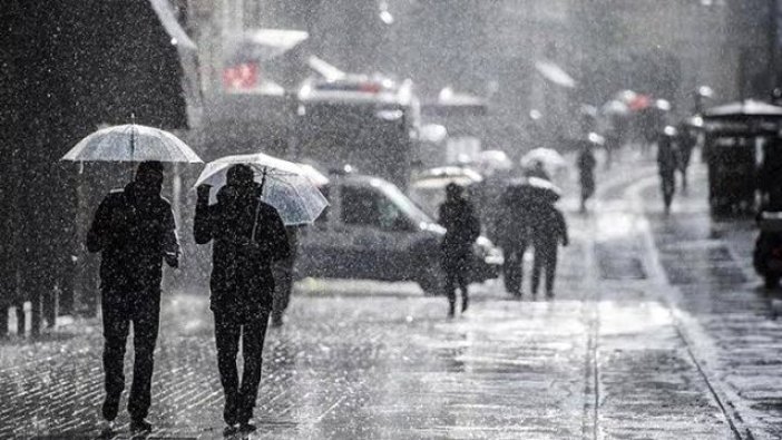 Meteoroloji’den iki il için sağanak uyarısı