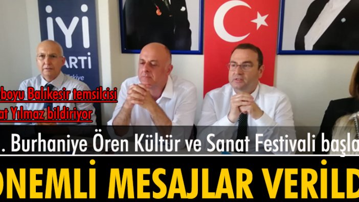 31. Burhaniye Ören Kültür ve Sanat Festivali başladı