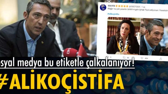 Taraftarlar Ali Koç’u istifaya çağırıyor