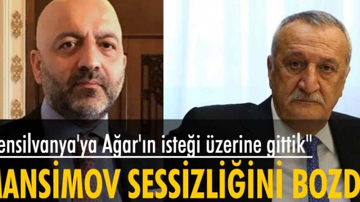 İsmail Saymaz'a konuşan Mubariz Mansimov:  "Pensilvanya'ya Mehmet Ağar'ın isteği üzerine gittik"