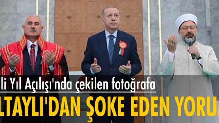 Adli Yıl Açılışı'nda çekilen fotoğrafa Fatih Altaylı'dan şoke eden yorum