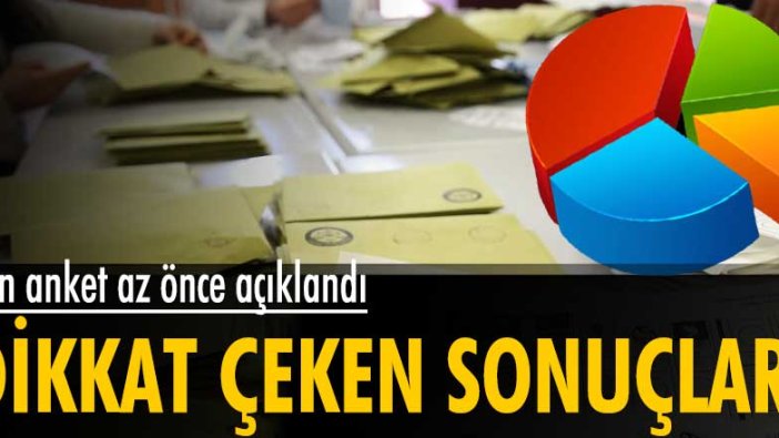 Area Araştırma son anketinden dikkat çeken sonuçlar