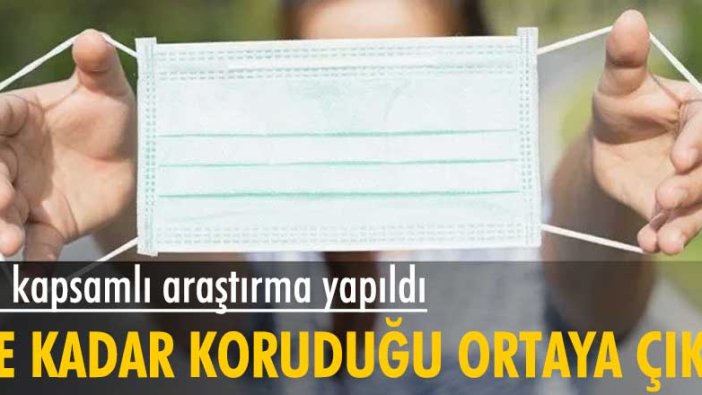 Maskelerin koronavirüs etkisi ile ilgili en kapsamlı araştırma yapıldı