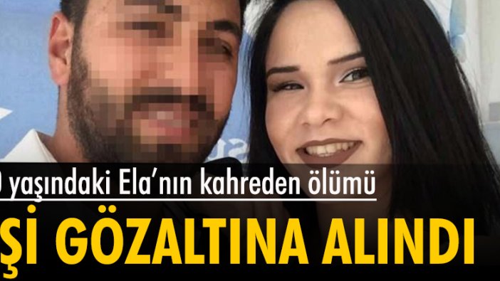 Ela başından vurulmuş olarak götürüldüğü sağlık ocağında öldü, eşi gözaltında