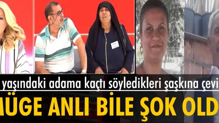 Evli 70 yaşındaki adama kaçtı, söyledikleri şaşkına çevirdi: Müge Anlı bile şok oldu