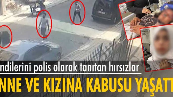 İstanbul Sancaktepe'de hırsızlar anne ve kızına kabusu yaşattı