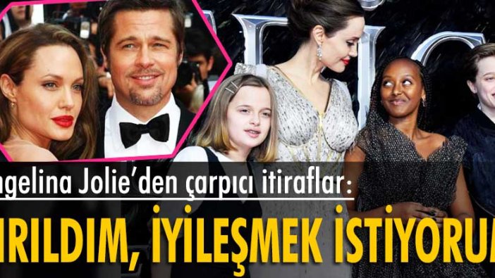 Angelina Jolie’den velayet davasıyla ilgili samimi itiraflar