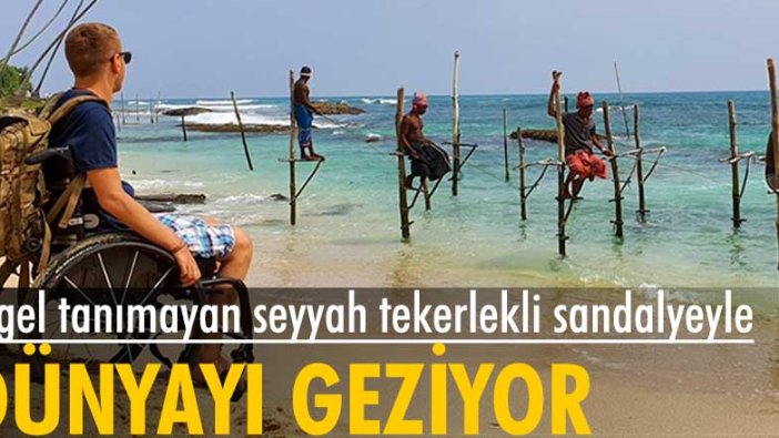 Tekerlekli sandalyesiyle dünyayı dolaşan seyyah 'Yılın Seyyahı' seçildi