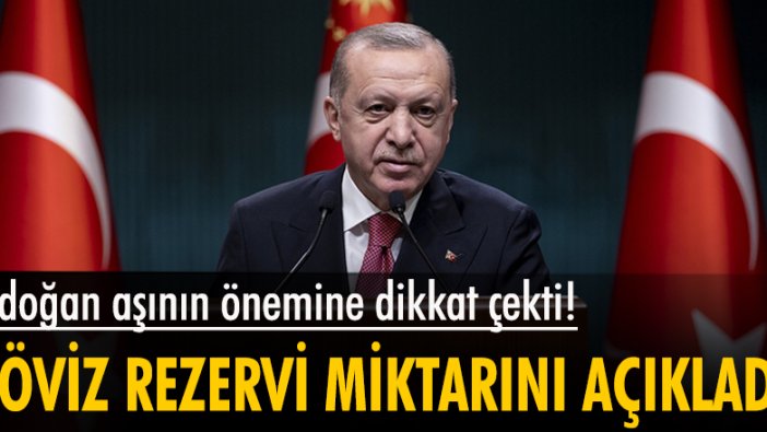 Cumhurbaşkanı Erdoğan kabine toplantısı ardından konuştu