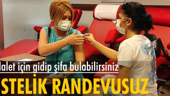 İstanbul Adalet Sarayı'nda randevusuz aşılama noktası kuruldu