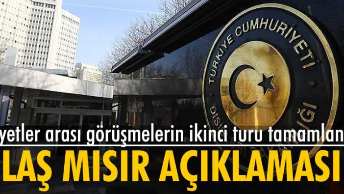 Dışişleri Bakanlığı'ndan Mısır açıklaması