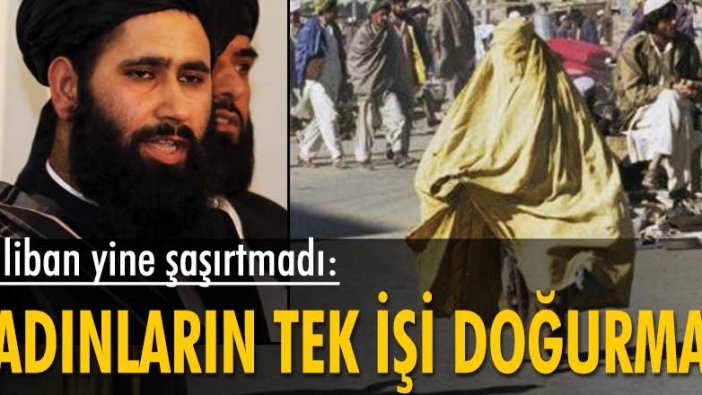 Taliban sözcüsü: 'Kadınların hükümette, bakanlıkta işi yok