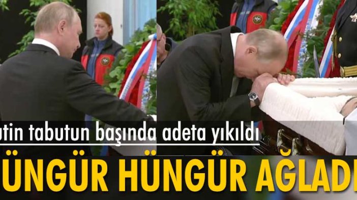 Putin tabuta sarılıp hüngür hüngür ağladı!