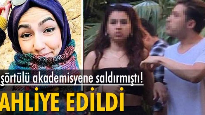 Başörtülü akademisyene saldıran Eray Çakın tahliye oldu