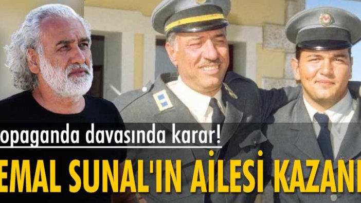 Kemal Sunal'ın ailesi ‘Propaganda’ davasını kazandı