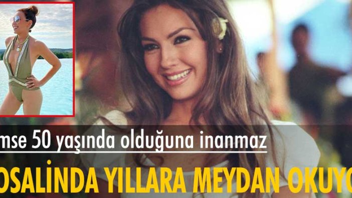 Rosalinda zamana meydan okuyor... Kimse 50 yaşında olduğuna inanmaz