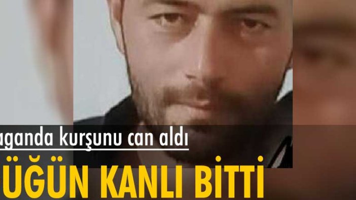 Düğün kanlı bitti... Maganda kurşunu can aldı