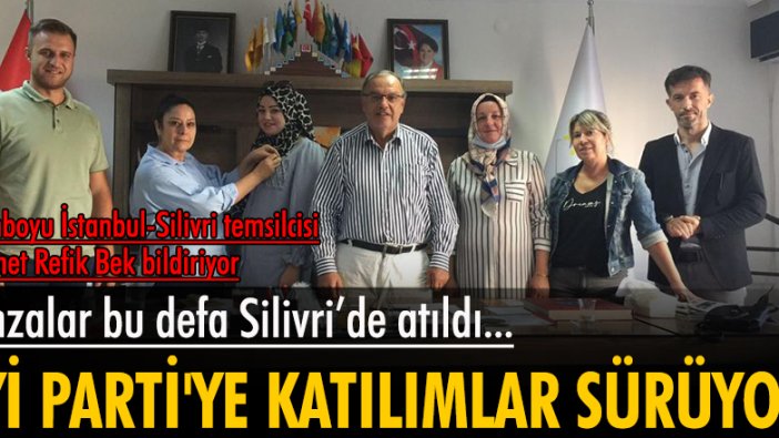 İYİ Parti’ye katılımlar devam ediyor