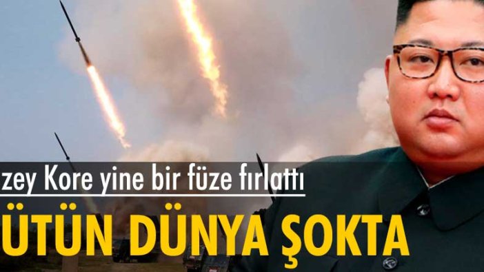 Kuzey Kore'den sınıflandırılamayan bir füze denemesi