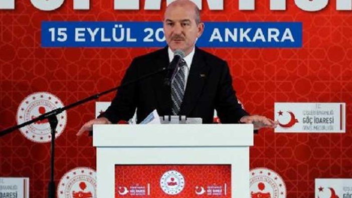 Bakan Soylu engellenen kaçak göçmen sayısını açıkladı