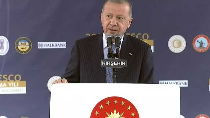 Recep Tayyip Erdoğan  Ahi Evran İzinde Esnaf Buluşması'nda konuştu