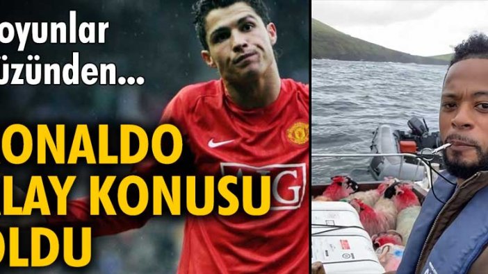 Christiano Ronaldo, koyunlar yüzünden alay konusu oldu