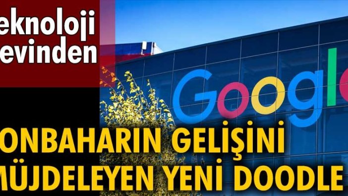 Teknoloji devinden sonbaharın gelişini müjdeleyen yeni doodle