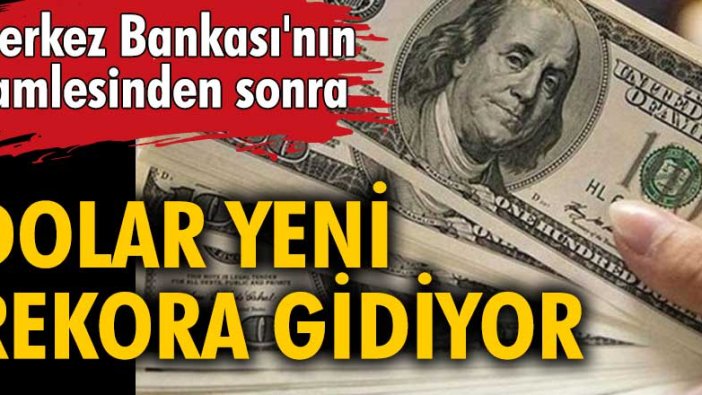 Dolar yükselmeye devam ediyor