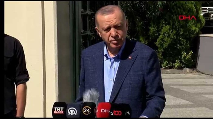 Cumhurbaşkanı Erdoğan'dan Biden'a tepki