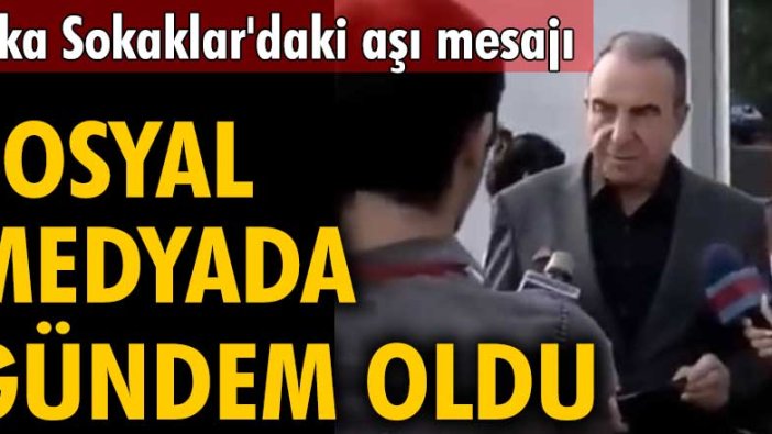 Arka Sokaklar'daki aşı mesajı sosyal medyada gündem oldu