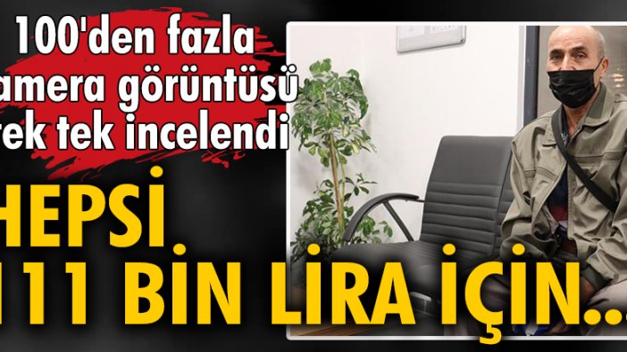 Yalova polisi, iki günde 100'den fazla kameranın kaydını tek tek inceleyip kayıp paranın izini sürdü